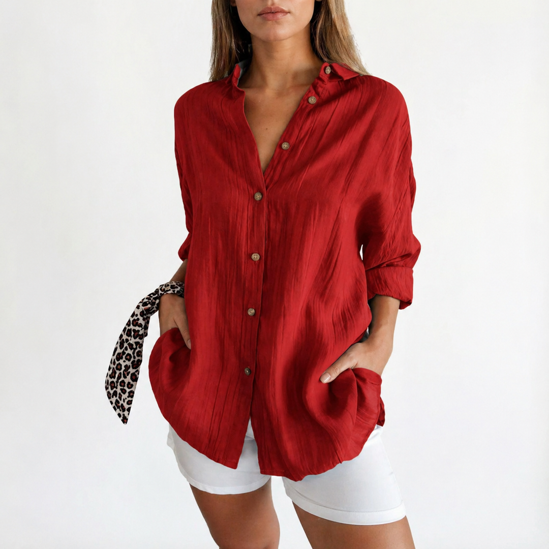 Mariah | Women's Oversized Button-Up Shirt