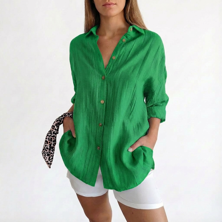 Mariah | Women's Oversized Button-Up Shirt