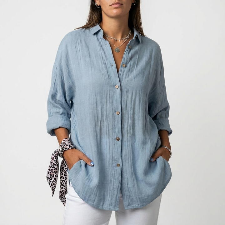 Mariah | Women's Oversized Button-Up Shirt
