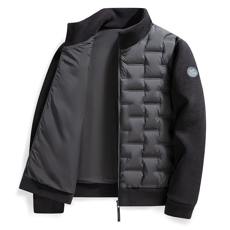 LAURENT MONACO | ELEGANT QUILTED WINTER JACKET FOR MEN