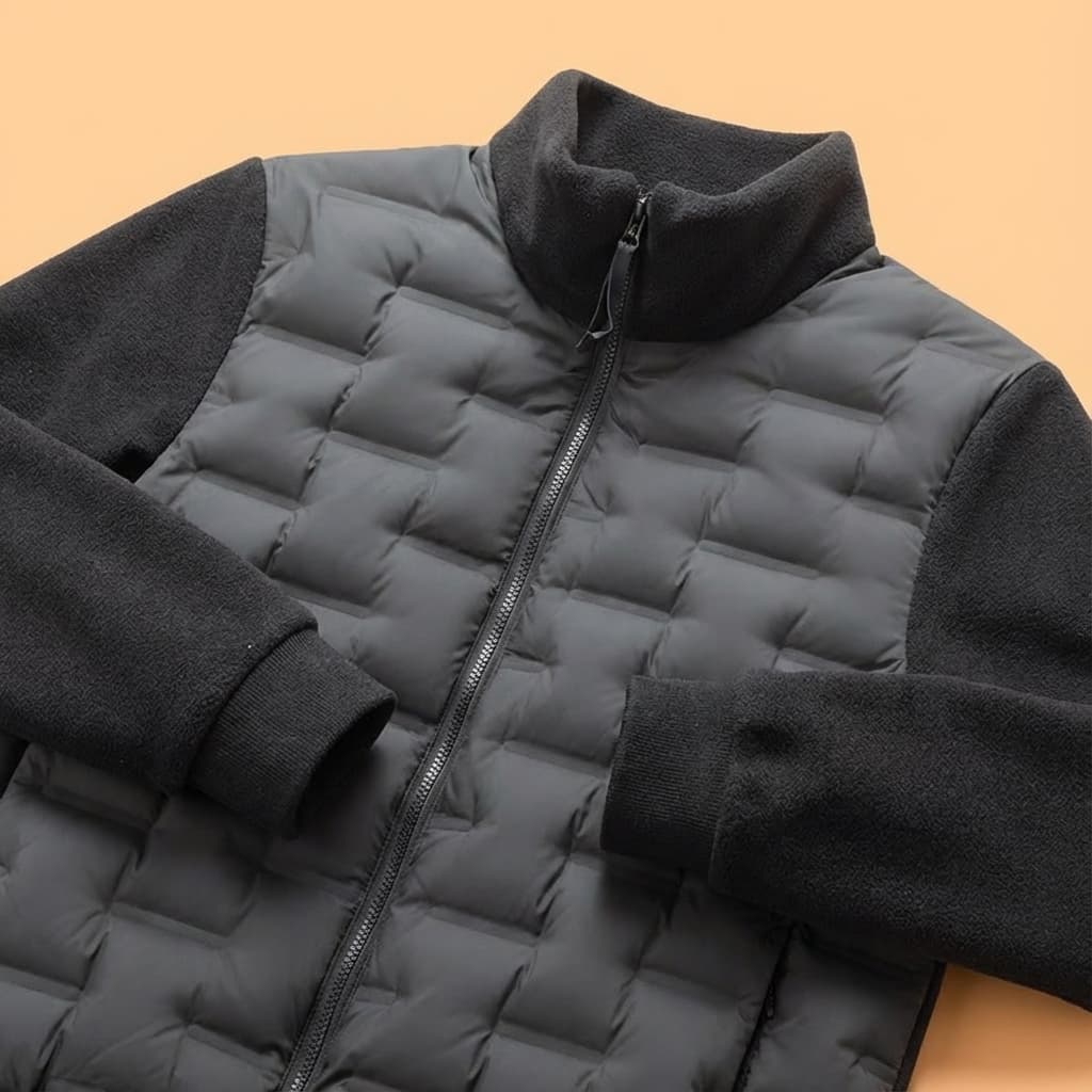 LAURENT MONACO | ELEGANT QUILTED WINTER JACKET FOR MEN