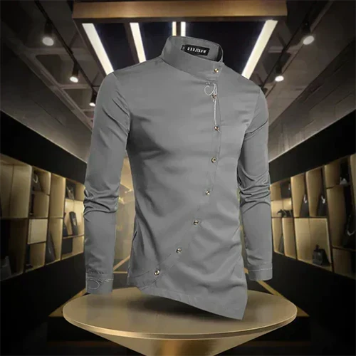 LAURENT MONACO | RETRO COLLAR SHIRT FOR MEN