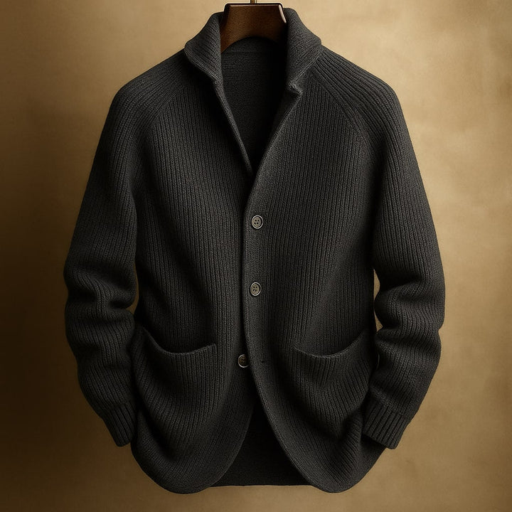 Lannister - Ribbed Wool Cardigan