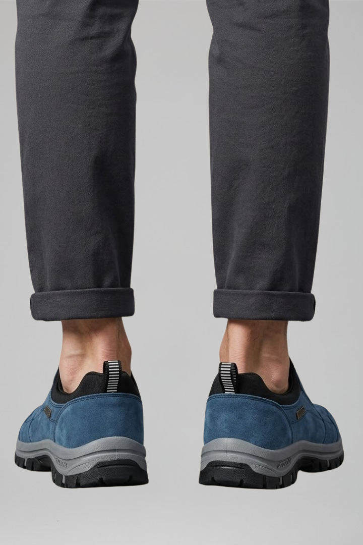 Men's Orthopedic Slip-On Walking Shoes with Slip-On Design for All-Day Comfort