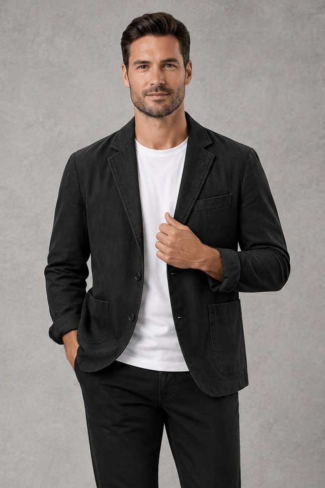 Men's Slim-Fit Blazer – Lightweight Tailoring & Modern Smart-Casual Style