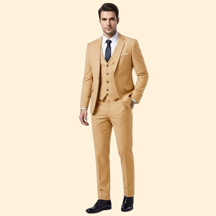 Three-Piece Suit – Blazer, Vest, and Trousers