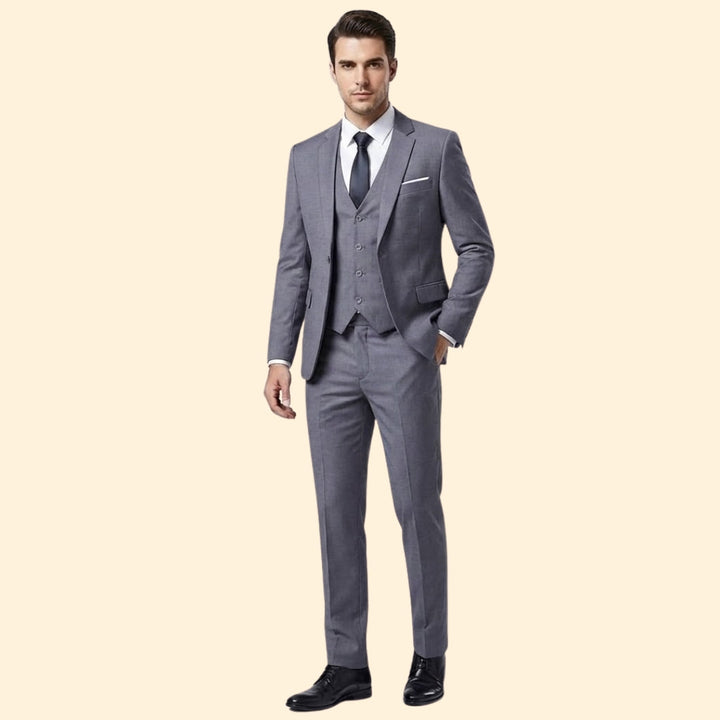 Three-Piece Suit – Blazer, Vest, and Trousers