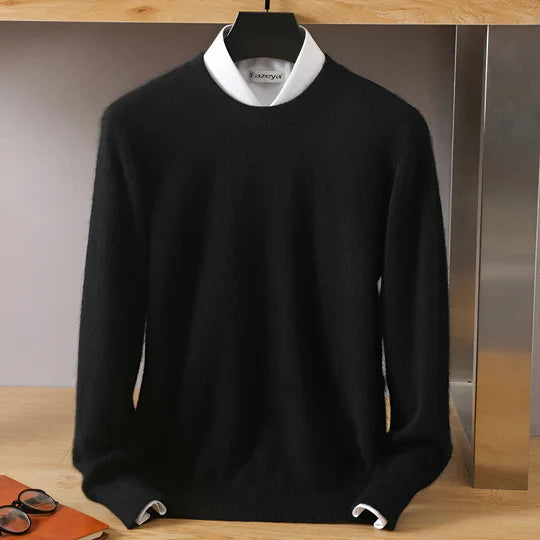 Men's Lightweight O-Neck Pullover – Essential Comfort