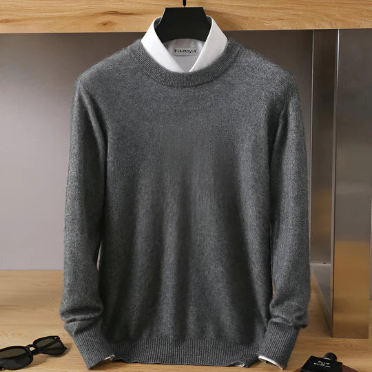 Men's Lightweight O-Neck Pullover – Essential Comfort