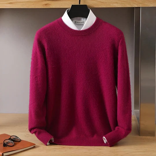 Men's Lightweight O-Neck Pullover – Essential Comfort