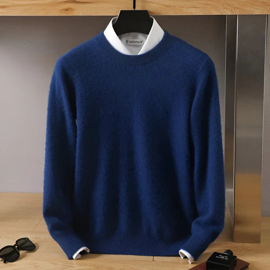 Men's Lightweight O-Neck Pullover – Essential Comfort