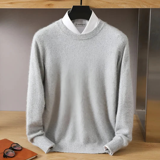 Men's Lightweight O-Neck Pullover – Essential Comfort