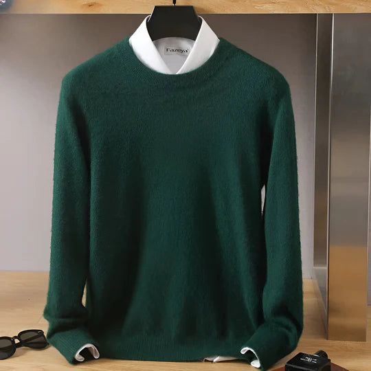 Men's Lightweight O-Neck Pullover – Essential Comfort