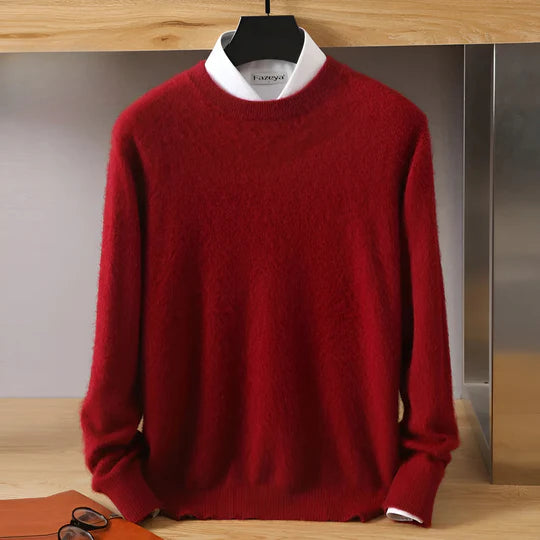Men's Lightweight O-Neck Pullover – Essential Comfort