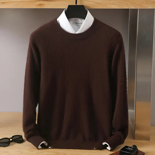 Men's Lightweight O-Neck Pullover – Essential Comfort