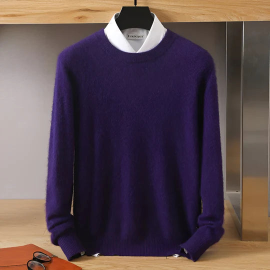 Men's Lightweight O-Neck Pullover – Essential Comfort