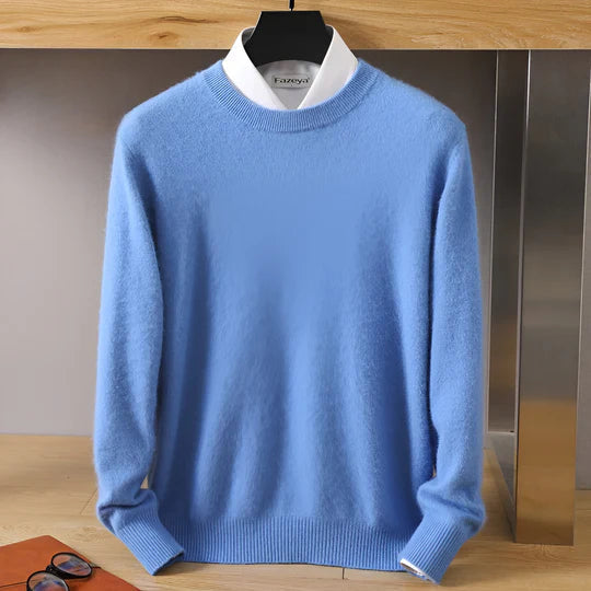 Men's Lightweight O-Neck Pullover – Essential Comfort