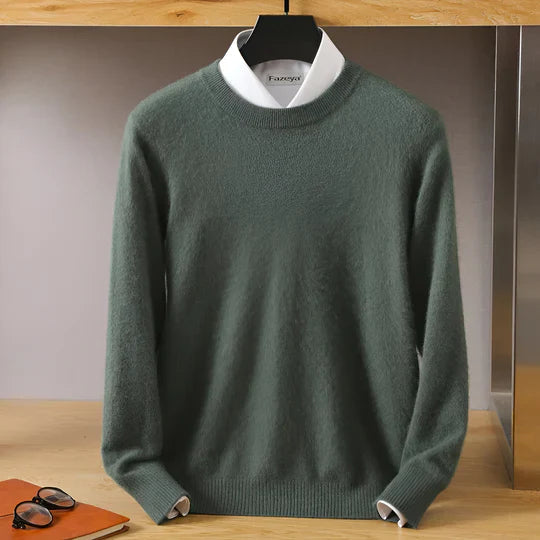 Men's Lightweight O-Neck Pullover – Essential Comfort