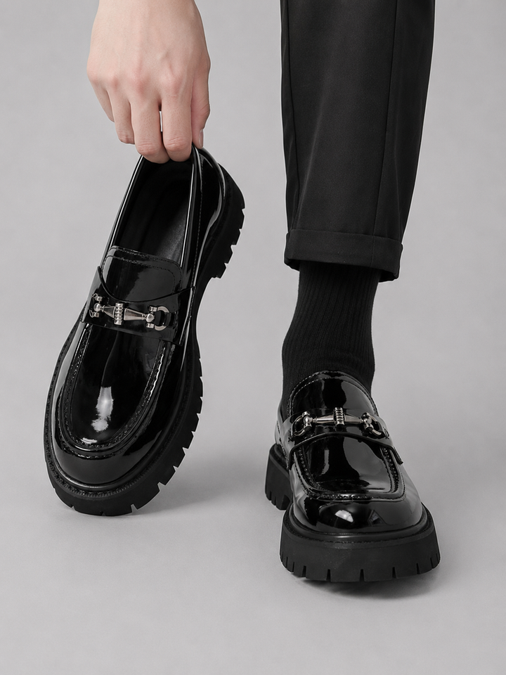 Men's Montarello Slip-On Loafers with Thick Sole