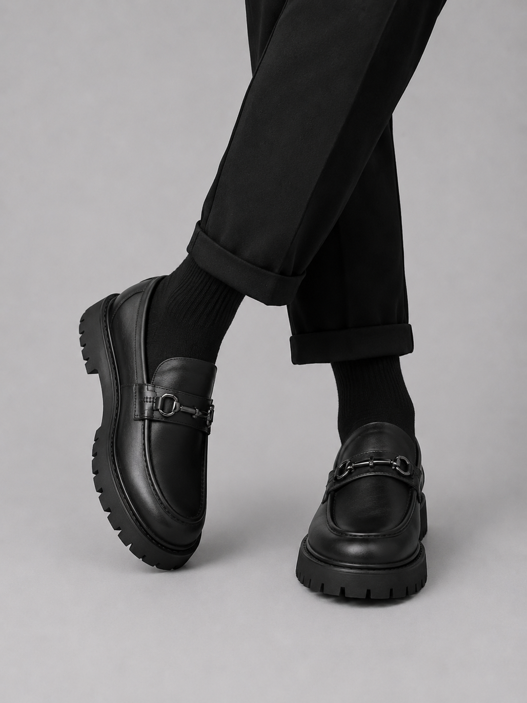 Men's Montarello Slip-On Loafers with Thick Sole