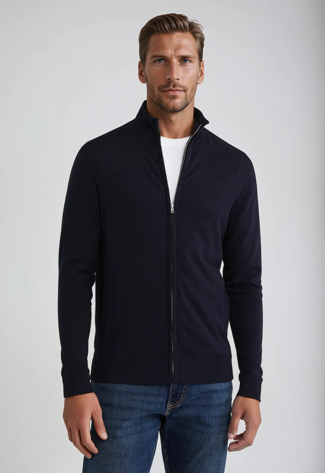 Gunnar | Men's Sweatshirt with Round Neck and Long Sleeves
