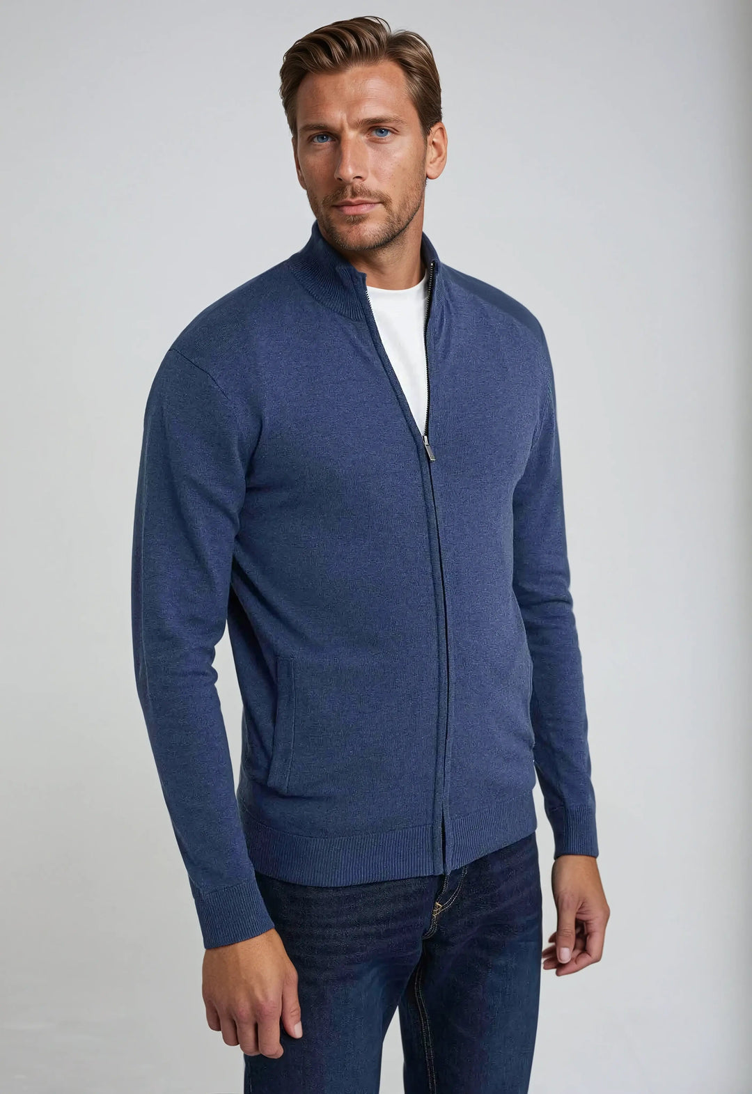 Gunnar | Men's Sweatshirt with Round Neck and Long Sleeves