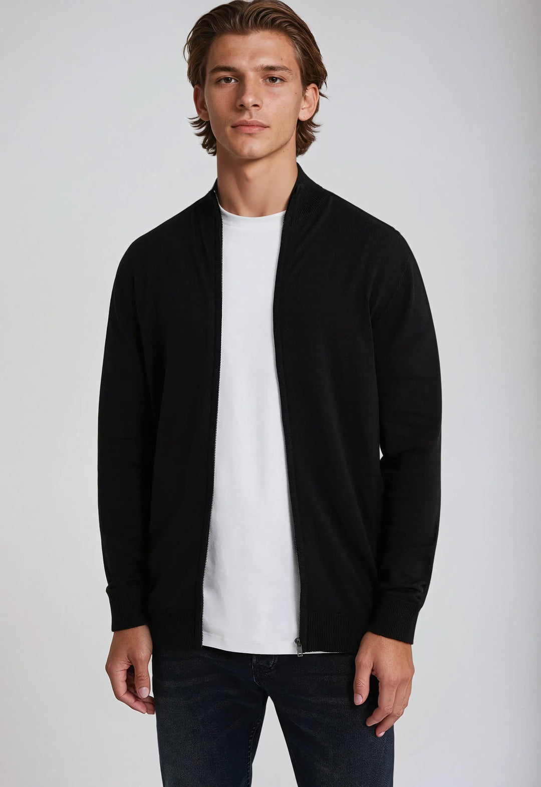 Gunnar | Men's Sweatshirt with Round Neck and Long Sleeves
