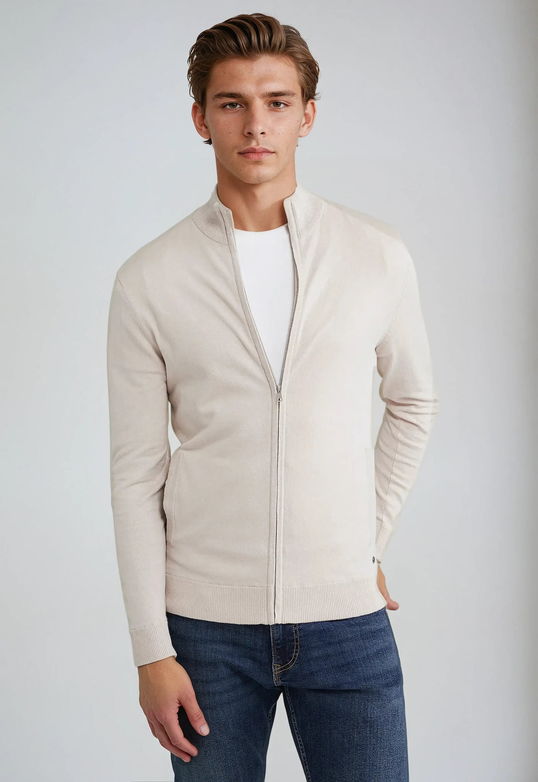 Gunnar | Men's Sweatshirt with Round Neck and Long Sleeves