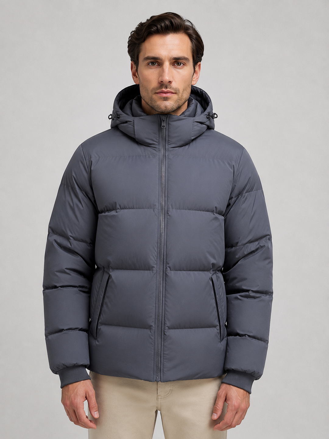 Men's Hooded Puffer Jacket