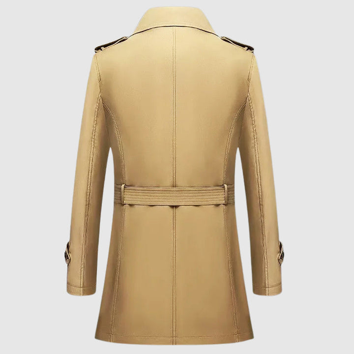 LAURENT MONACO | DOUBLE-BREASTED TRENCH COAT