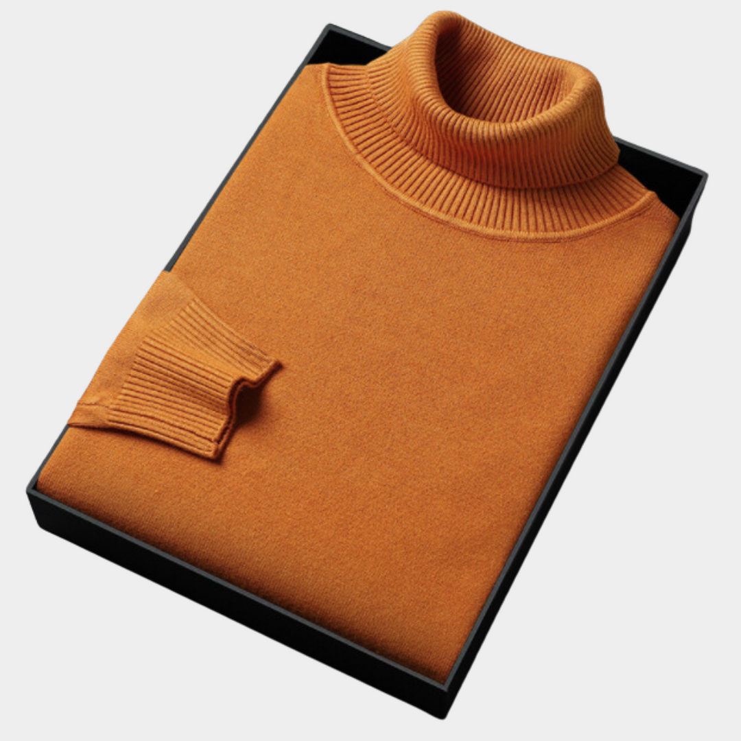 Blaine | Men's Winter Turtleneck Sweater in Bold Colors