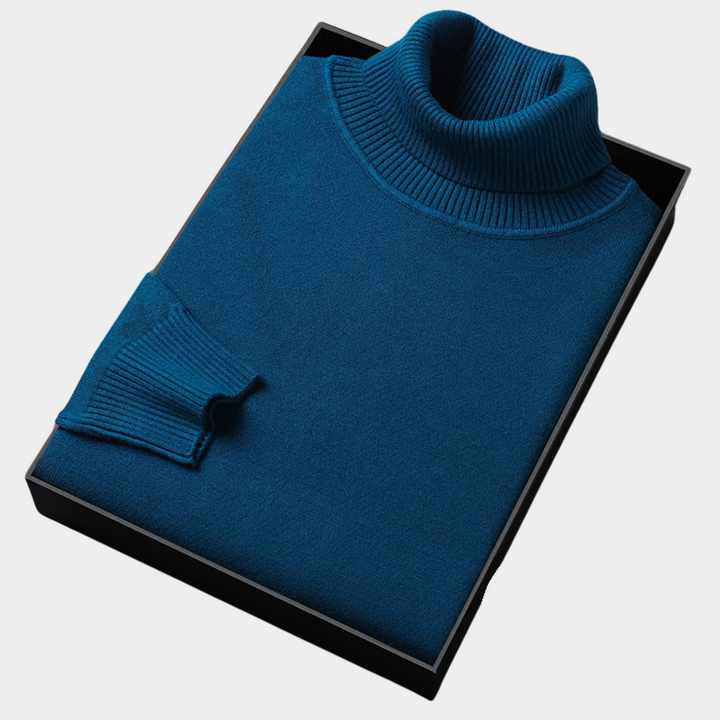 Blaine | Men's Winter Turtleneck Sweater in Bold Colors