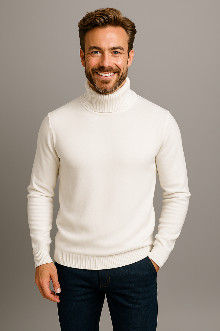 Blaine | Men's Winter Turtleneck Sweater in Bold Colors