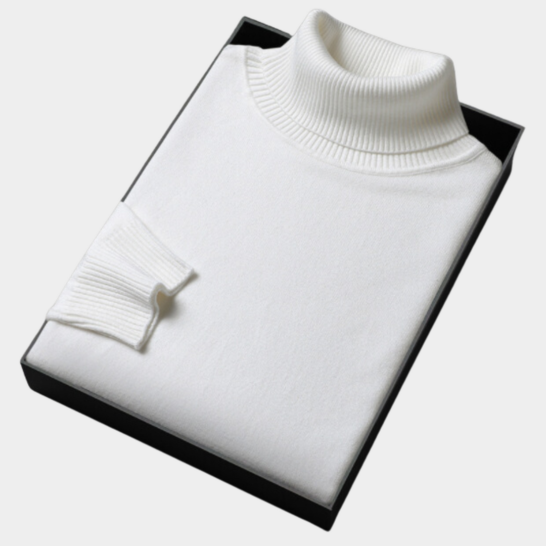 Blaine | Men's Winter Turtleneck Sweater in Bold Colors