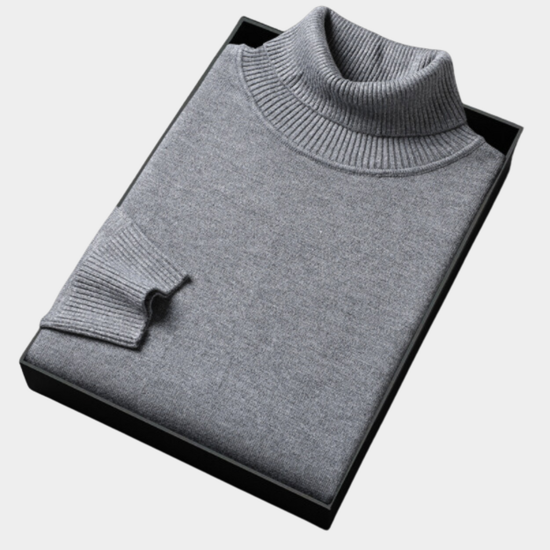 Blaine | Men's Winter Turtleneck Sweater in Bold Colors