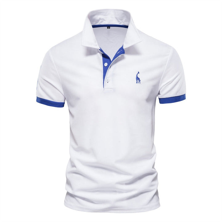 Men’s Contrast Trim Polo Shirt