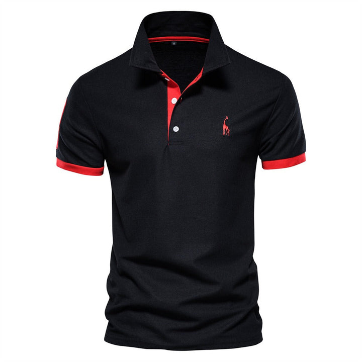 Men’s Contrast Trim Polo Shirt