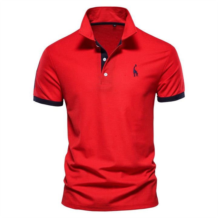 Men’s Contrast Trim Polo Shirt