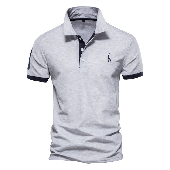Men’s Contrast Trim Polo Shirt