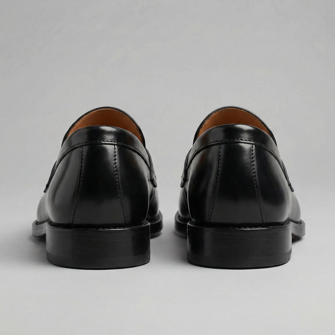 Montarello Men's Moccasins, Faux Leather, with Tassels