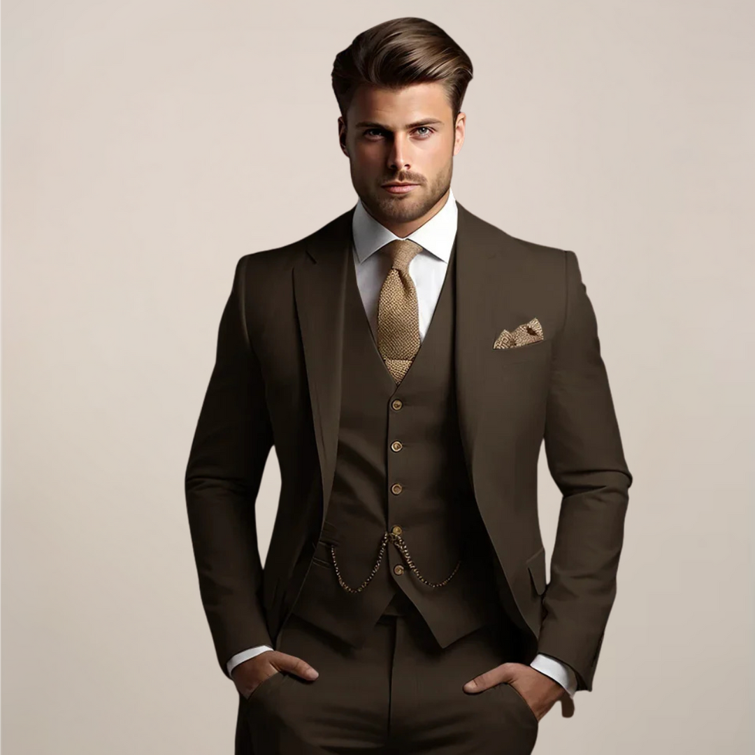 Georg | Men's Spring Formal Three-Piece Suit