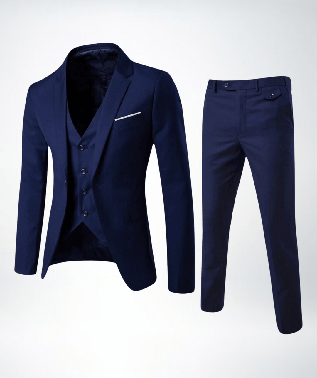 Christian Men's Three-Piece Formal Business Suit Set - Elena Harper