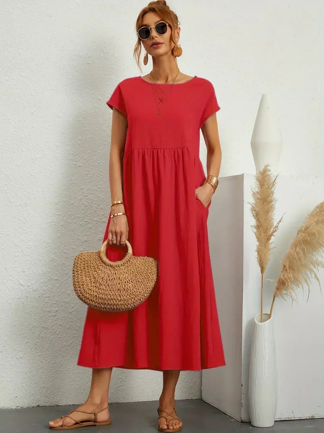 Women's Casual Elegant Dress – Effortless Style & Comfort
