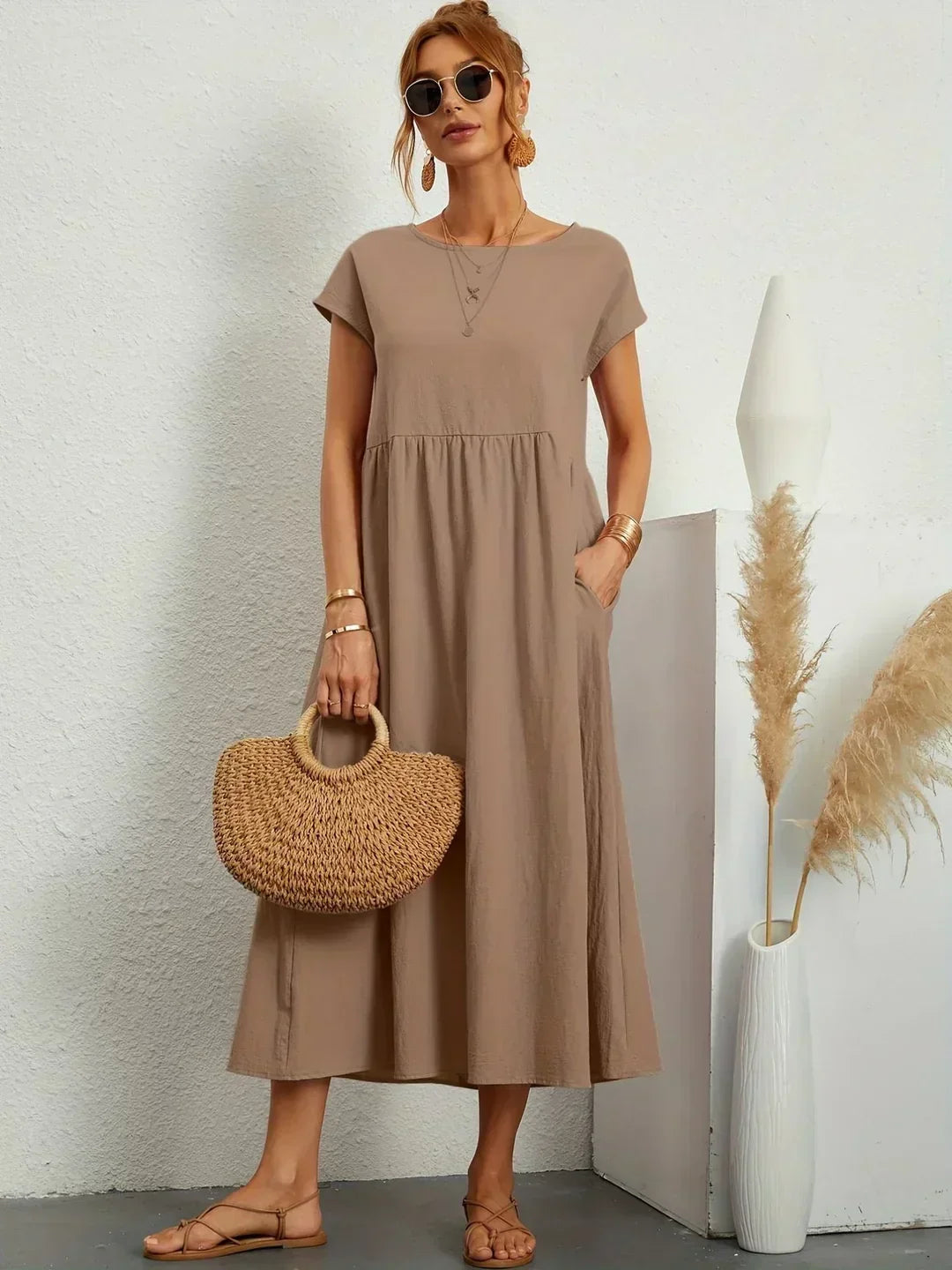 Women's Casual Elegant Dress – Effortless Style & Comfort