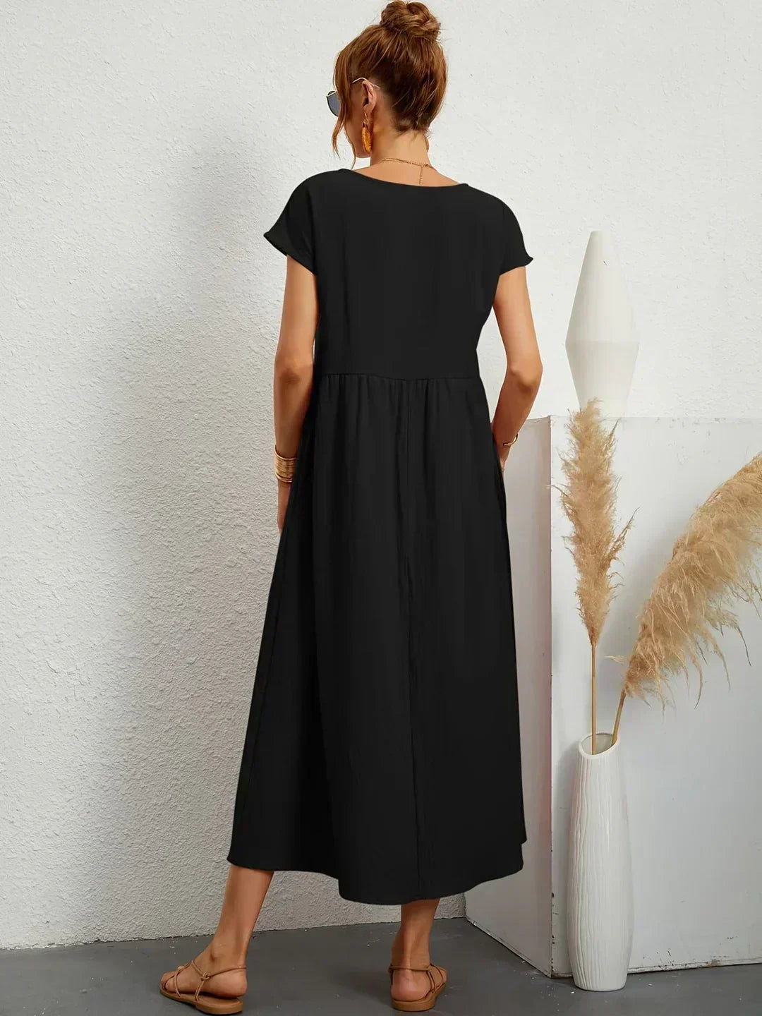Women's Casual Elegant Dress Effortless Style & Comfort, view 5 - Elena Harper