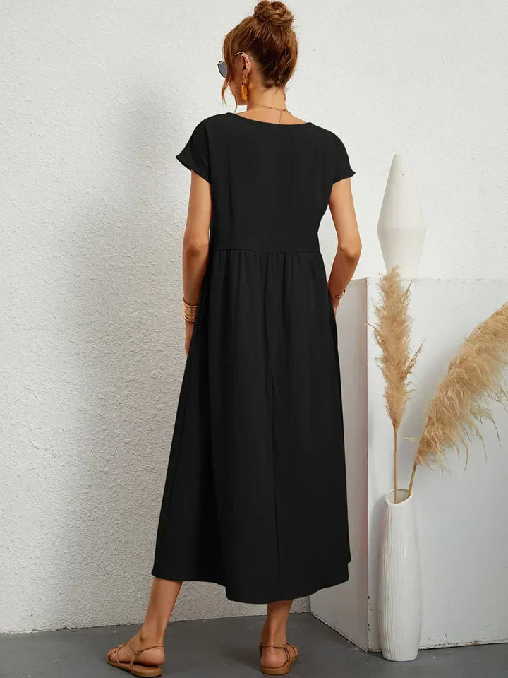 Women's Casual Elegant Dress Effortless Style & Comfort, view 5 - Elena Harper