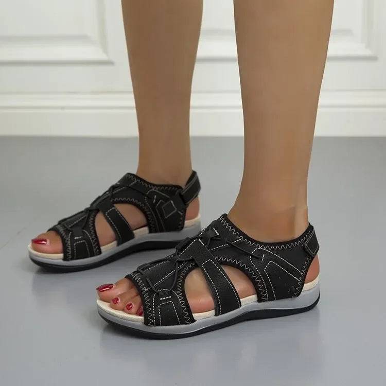 Orthopaedic™ women's sandals with adjustable straps by Emma & Rose Cape Town, featuring supportive design and comfortable fit.