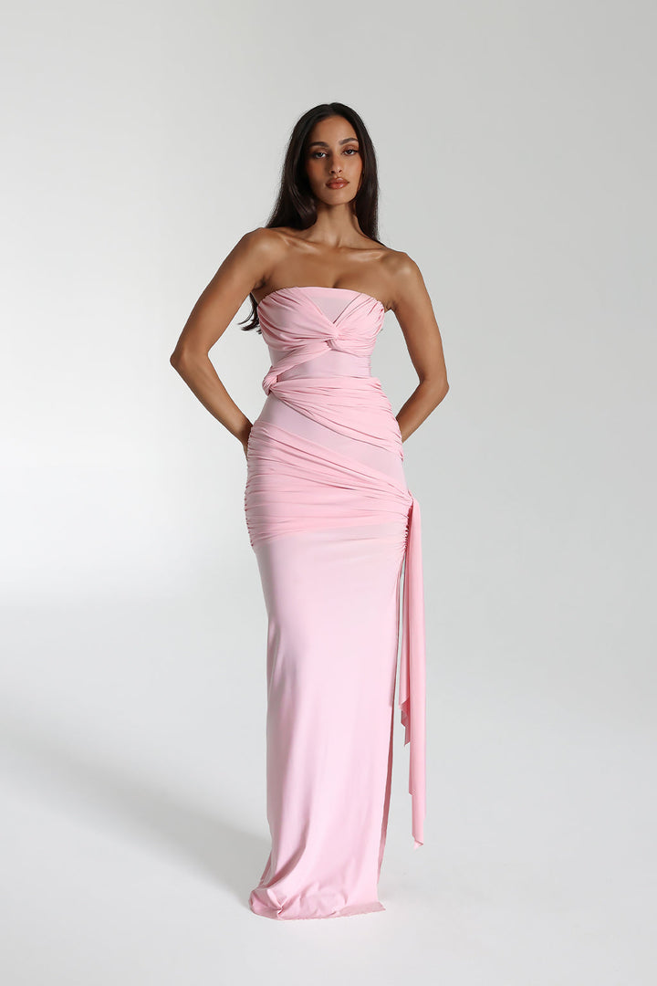 Serena – Strapless Maxi Dress
