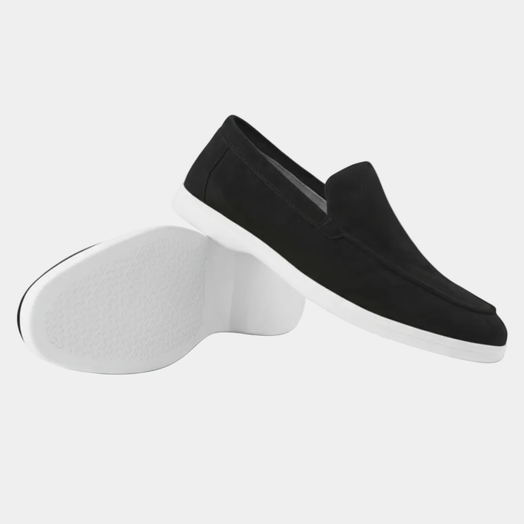 Men's moccasins with visible stitching - Elena Harper