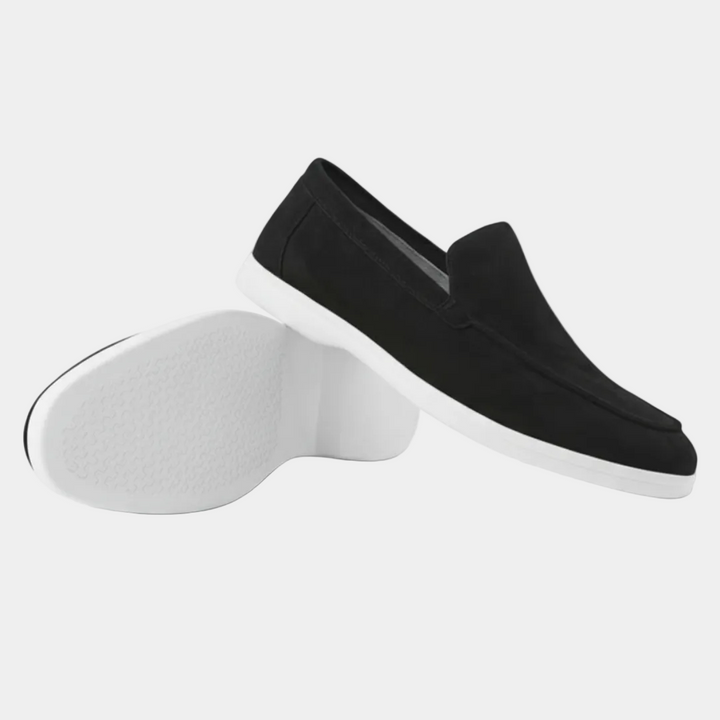 Men's moccasins with visible stitching - Elena Harper